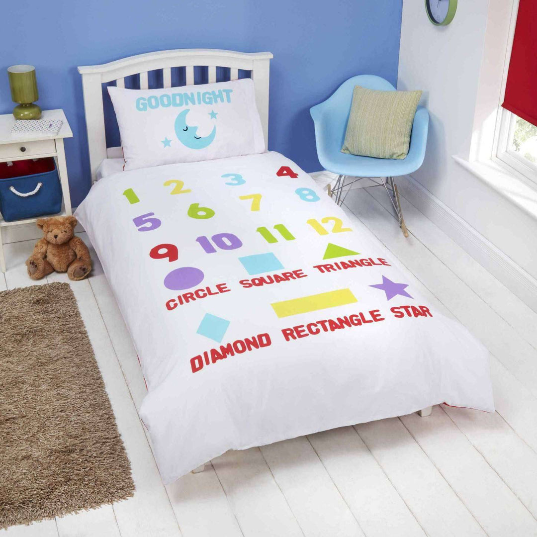 Bedtime Learning Duvet Set - TidySpaces