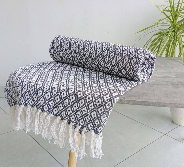 Eden Cotton Throw - TidySpaces