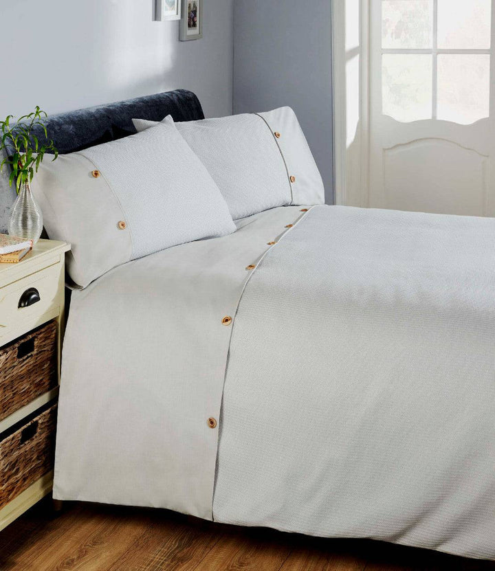 Waffle Duvet Set - TidySpaces