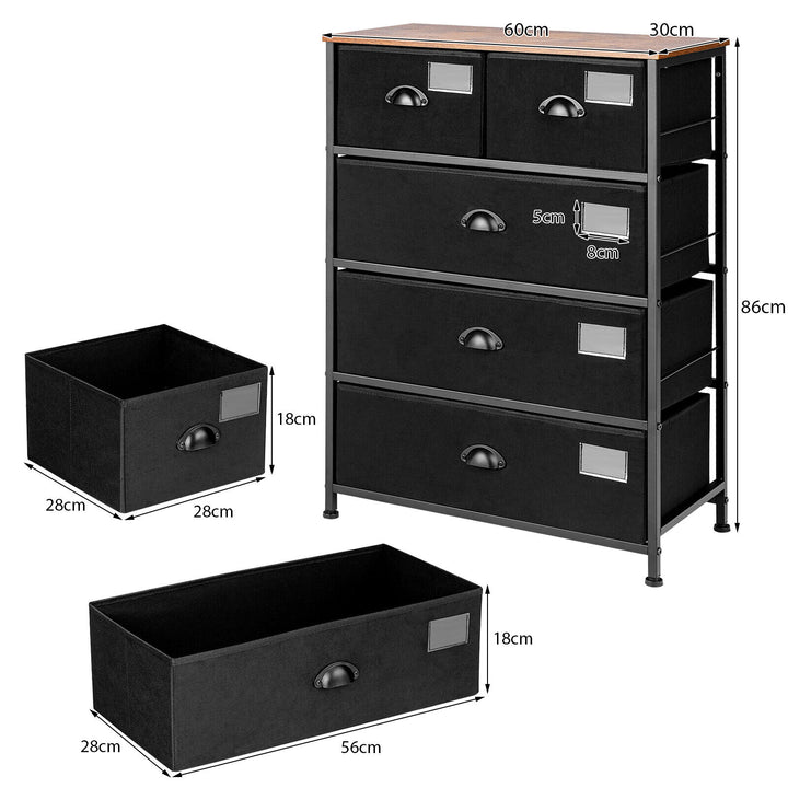 Metal Frame Cabinet Organiser for Home Bedroom