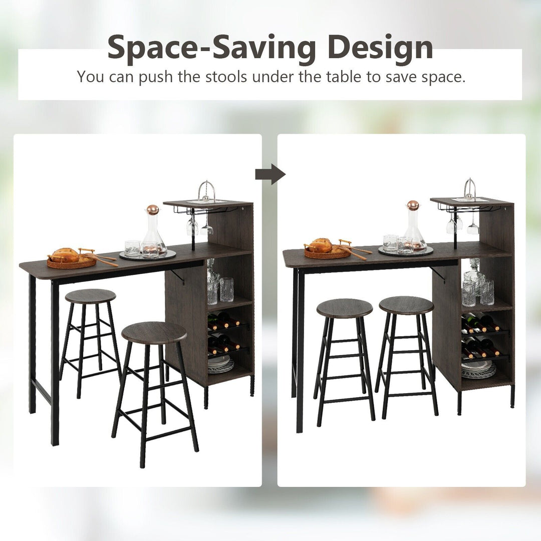 Counter Height Dining Table Set for Bistro Living Room - TidySpaces