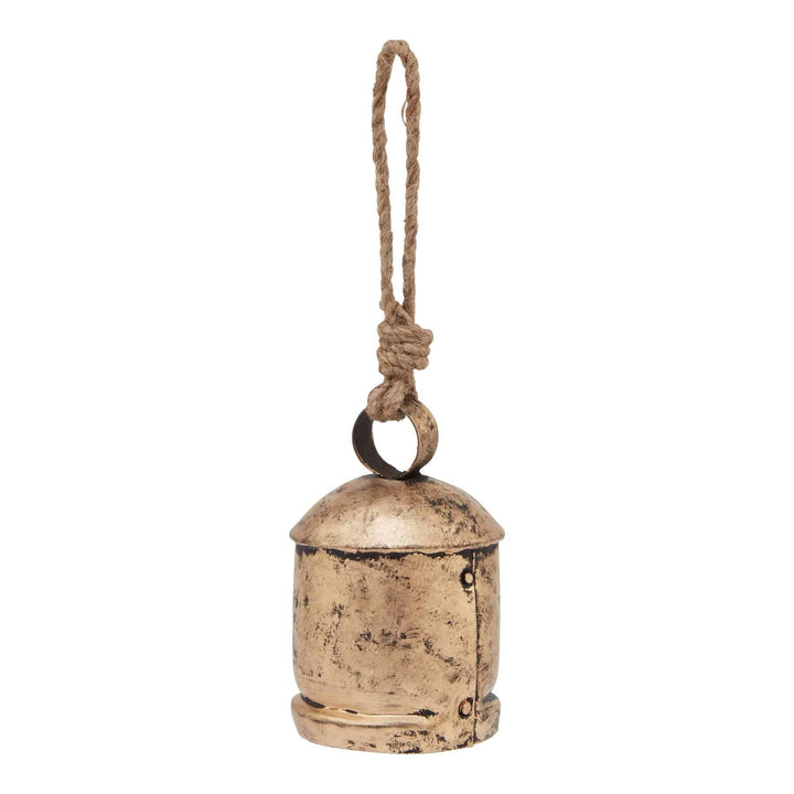 Antique Gold Bell Bauble - TidySpaces