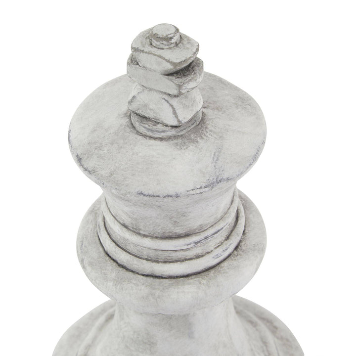 Amalfi Grey King Chess Piece - TidySpaces