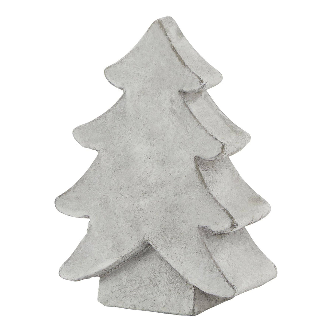 Athena Stone Small Christmas Tree WHITE CERAMIC - TidySpaces