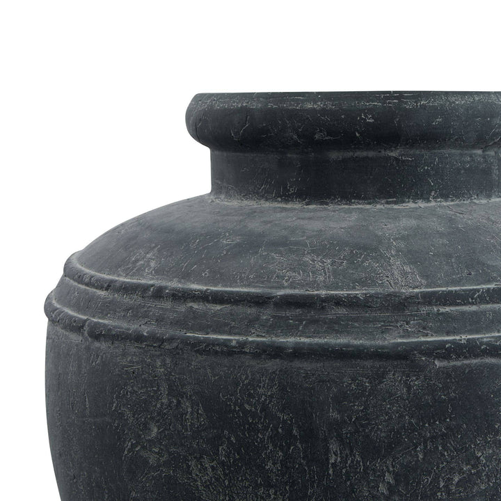 Amalfi Large Grey  Water Pot - TidySpaces