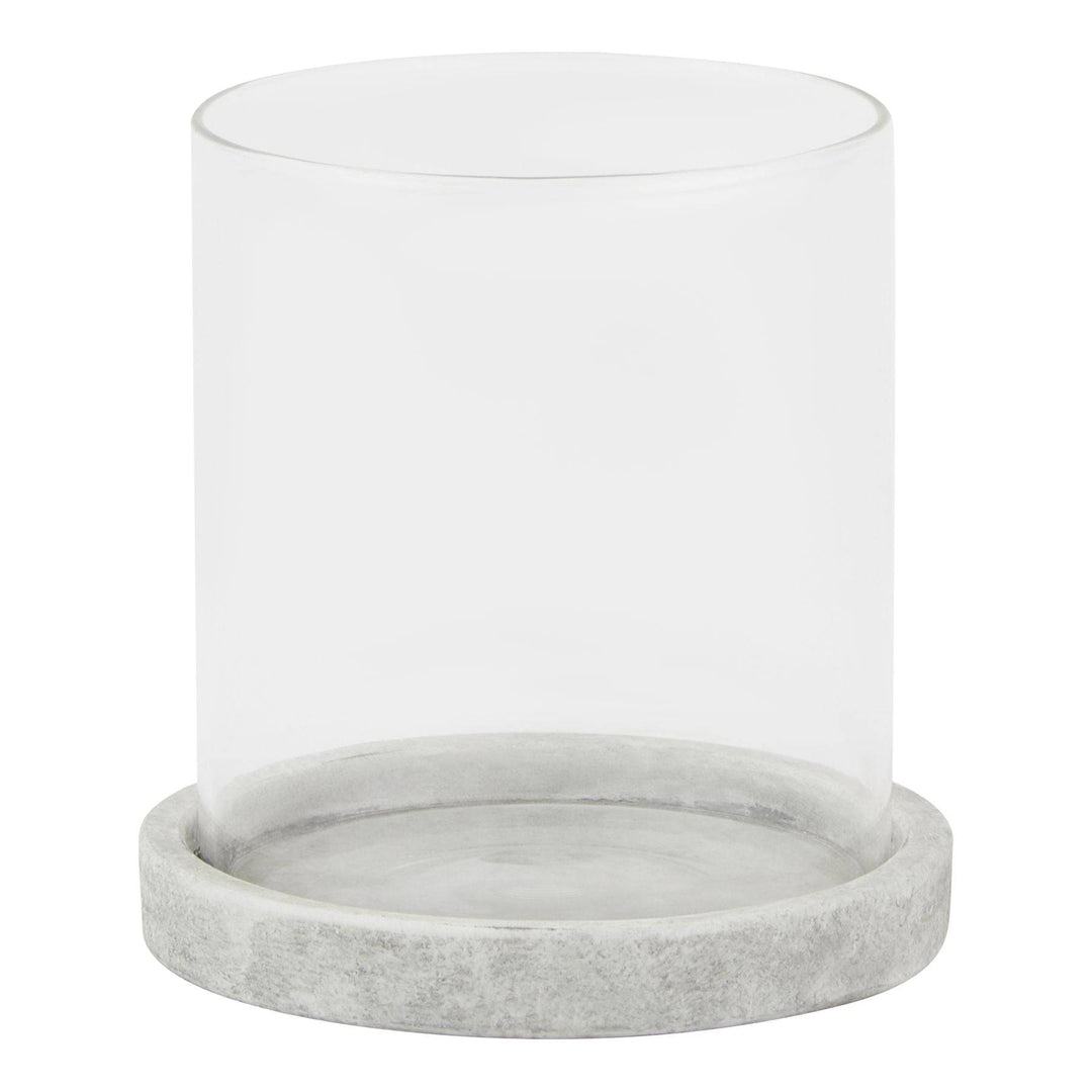 Athena Stone Hurricane Lantern - TidySpaces