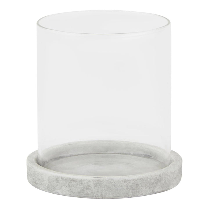 Athena Stone Hurricane Lantern - TidySpaces