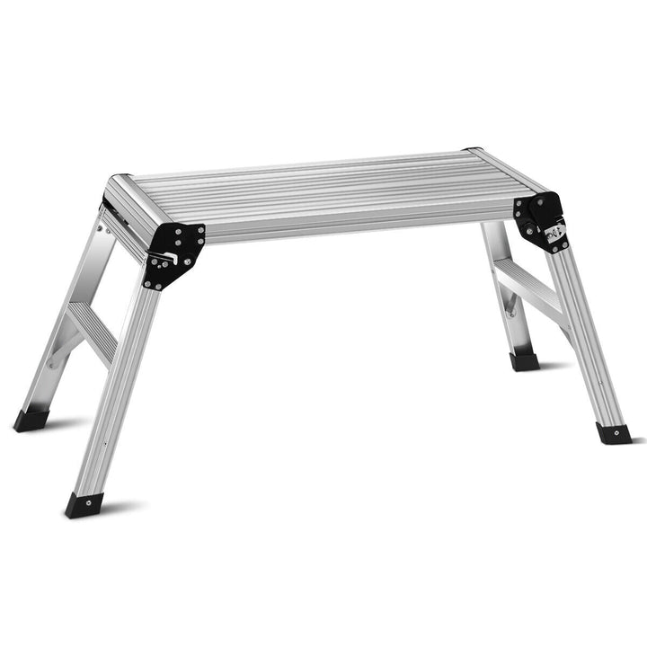 Aluminium Folding Hop Up Work Platform with Safety Locks and Pads