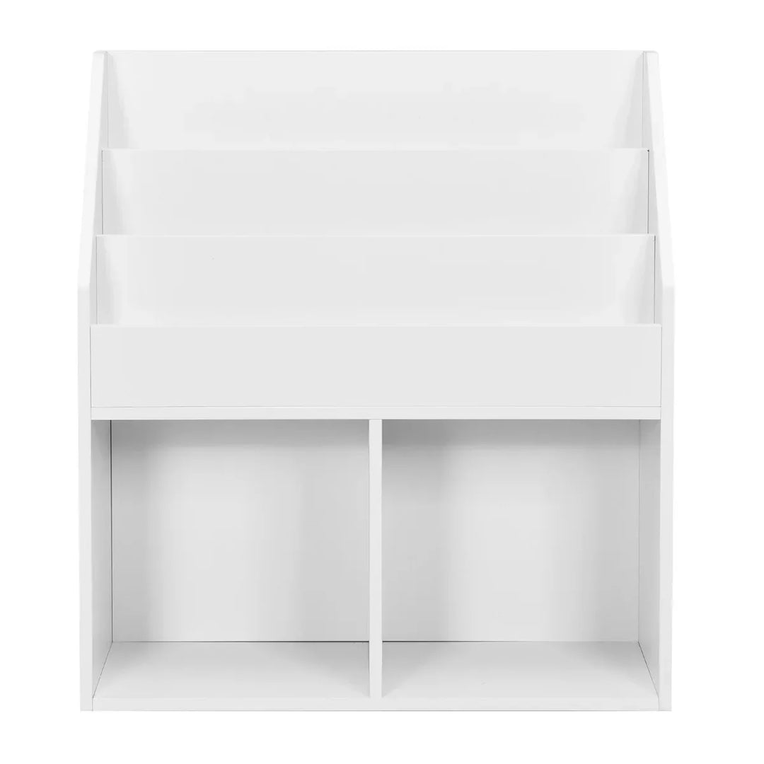 Toy Storage Cabinet Organizer with Open Shelves for Classroom Home-White - TidySpaces