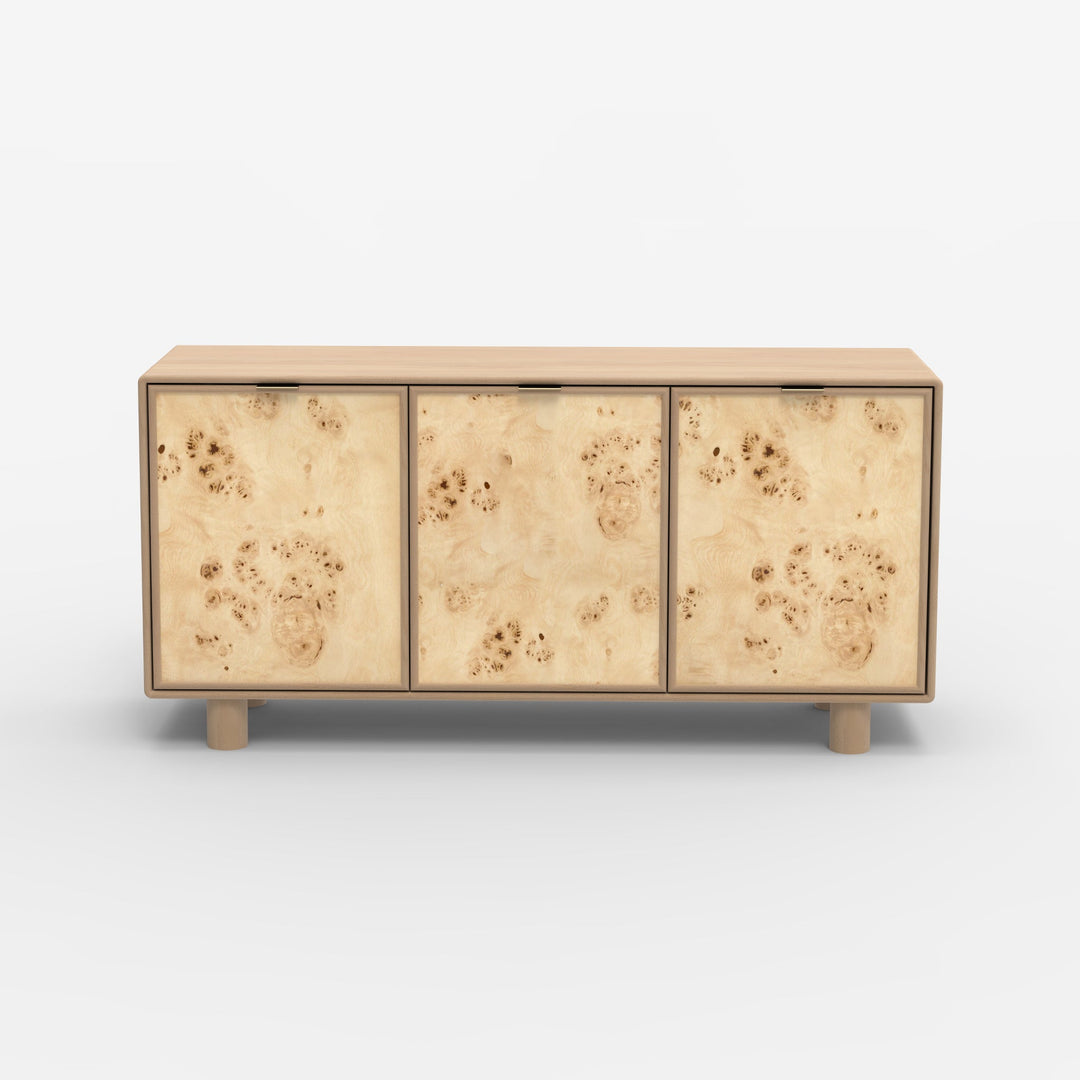 Urban Burl Three Door Cabinet - TidySpaces