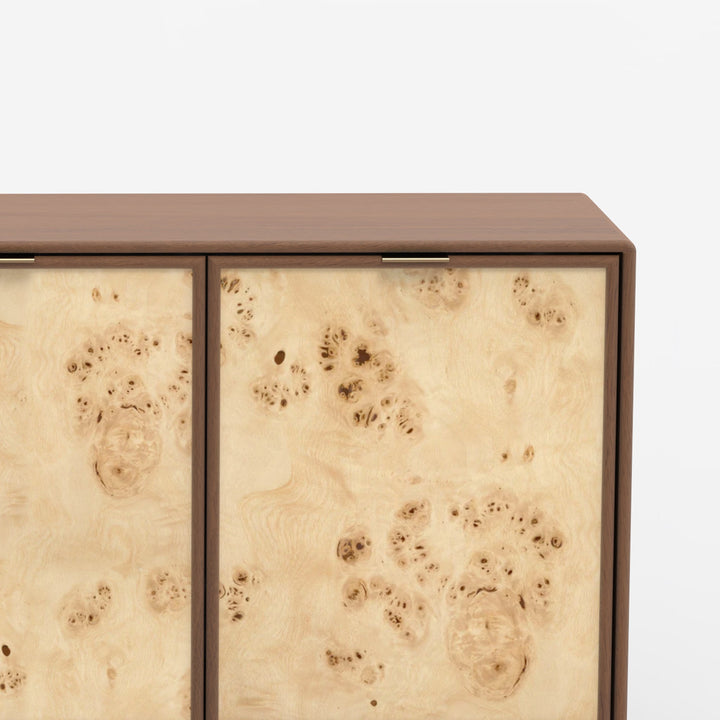 Urban Burl Three Door Cabinet - TidySpaces