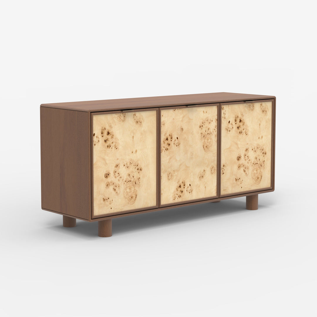 Urban Burl Three Door Cabinet - TidySpaces