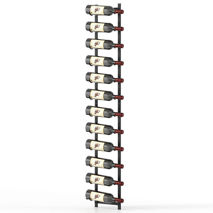 Wall Mounted Metal Wine Rack Organizer for Liquor and Champagne