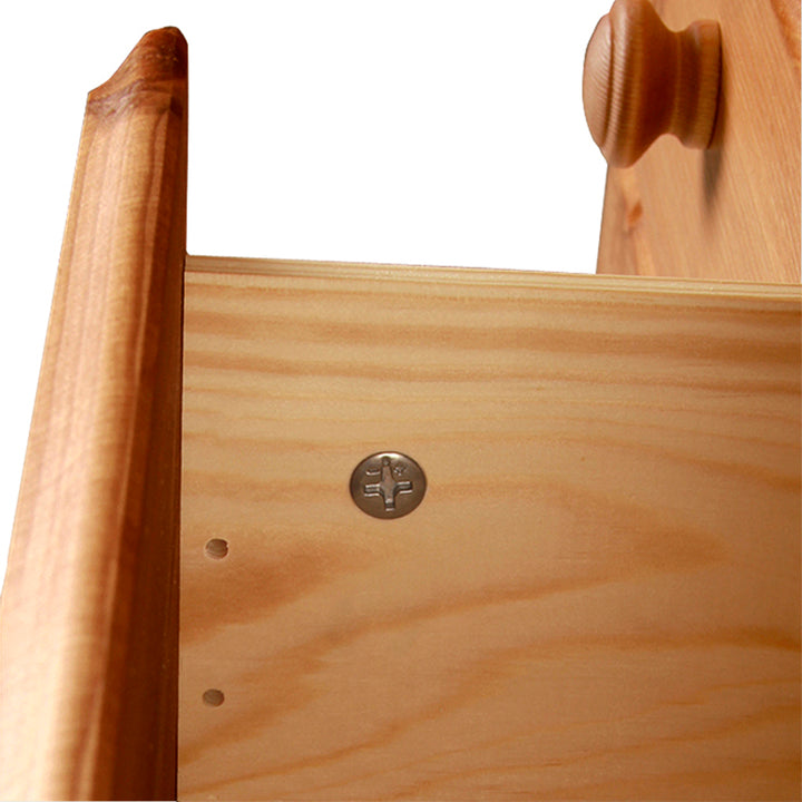 Copenhagen 3 Drawer Bedside in Pine (Package of 2.) - TidySpaces