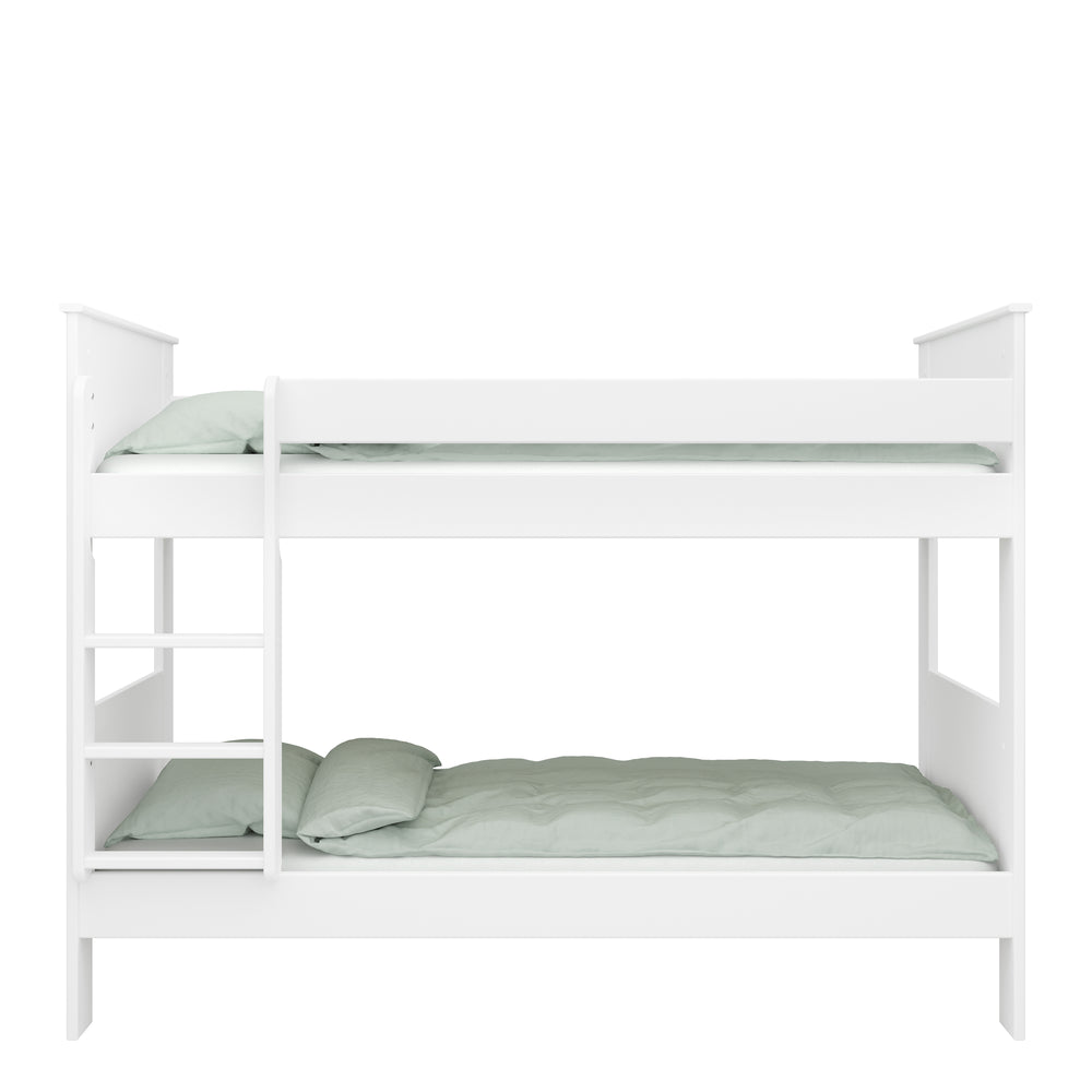 Alba Bunk Bed White - TidySpaces