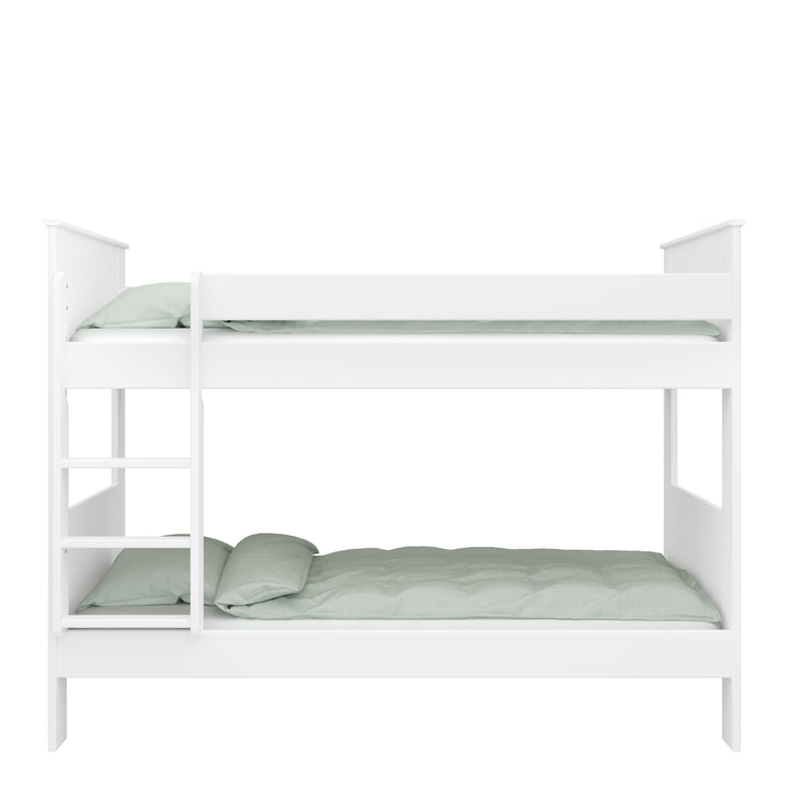 Alba Bunk Bed White - TidySpaces