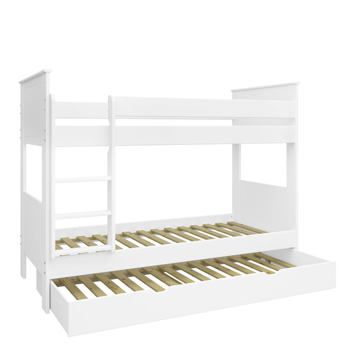 Alba Bunk Bed White - TidySpaces