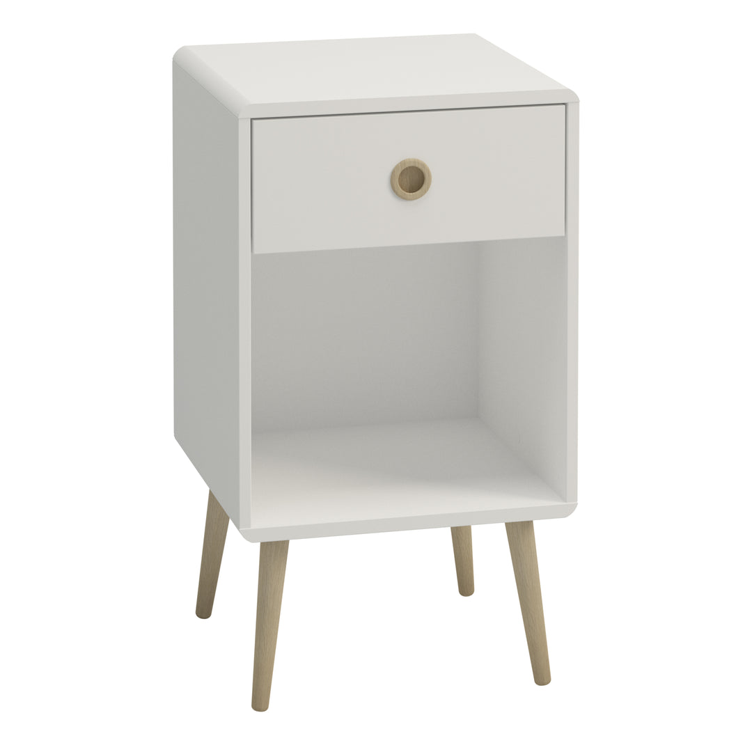 Softline 1 Drawer Chest Off White - TidySpaces