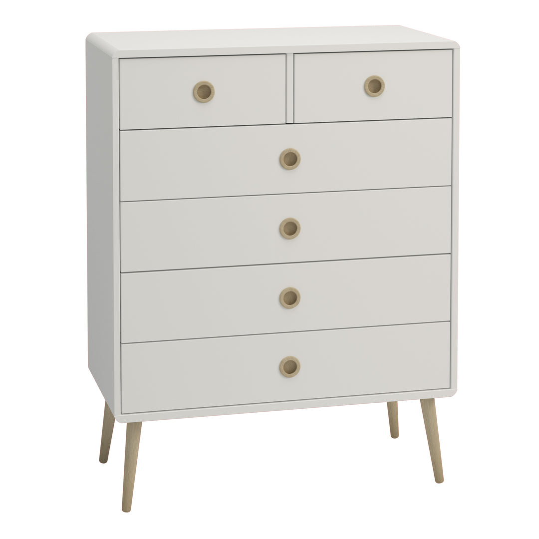 Softline 2 + 4 Chest Off White - TidySpaces