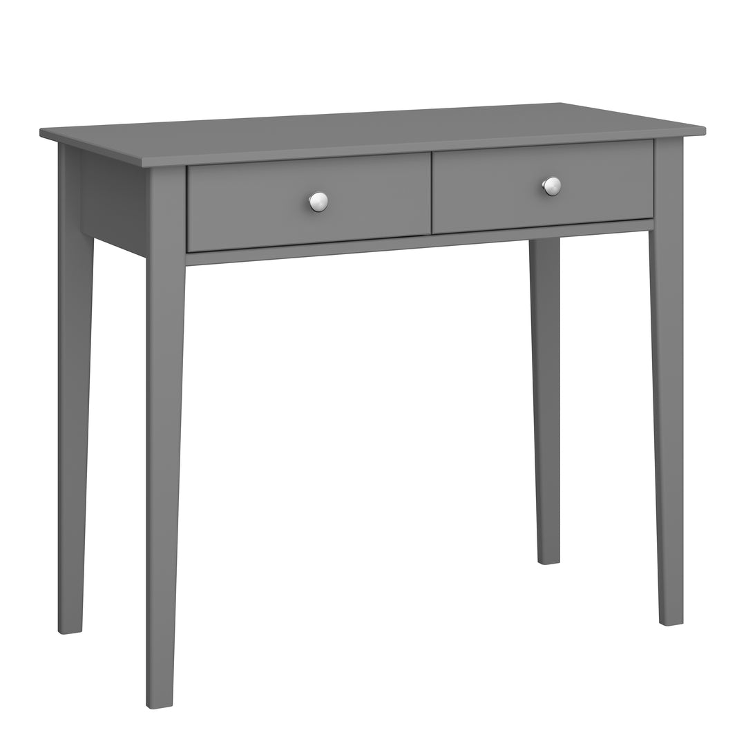 Tromso desk 2 drawers Gray - TidySpaces