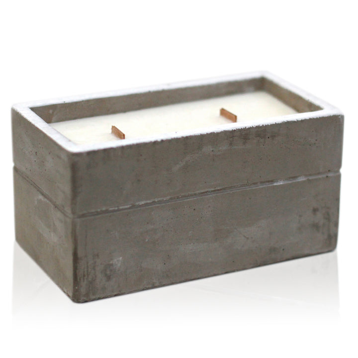 Concrete Pot Candles - TidySpaces