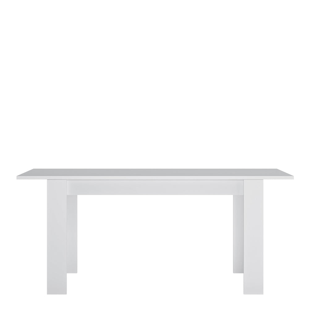 Fribo extending dining table 140-180cm in White - TidySpaces