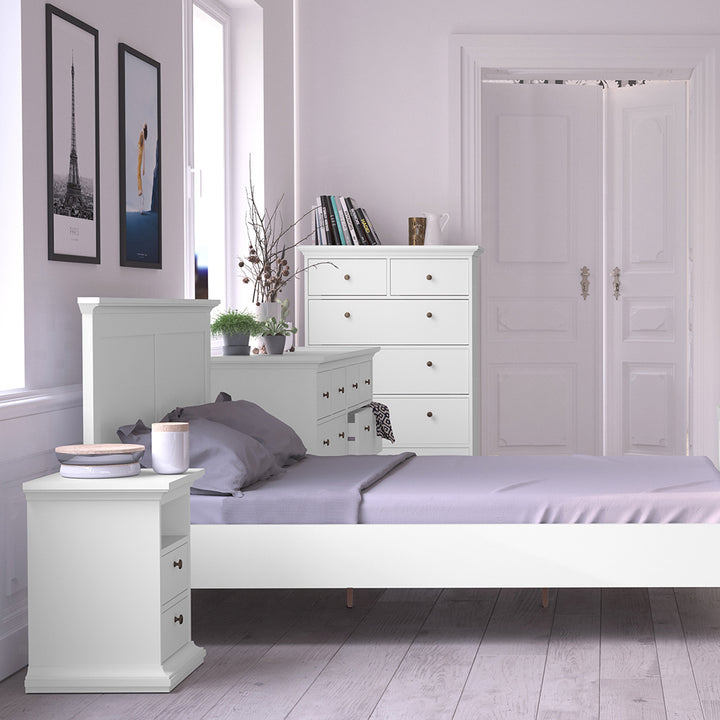 Paris Chest of 6 Drawers in White - TidySpaces