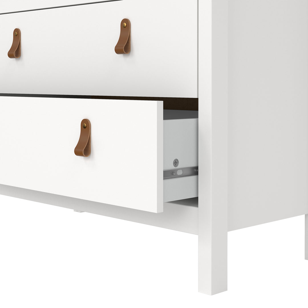 Barcelona Chest 3+2 drawers in White - TidySpaces