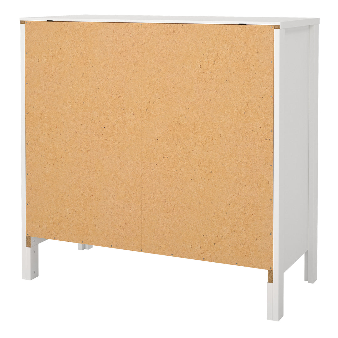 Madrid Chest 3 drawers in White - TidySpaces