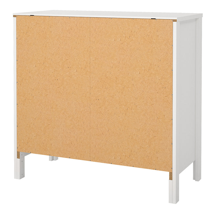 Madrid Sideboard 2 doors + 1 drawer in White - TidySpaces