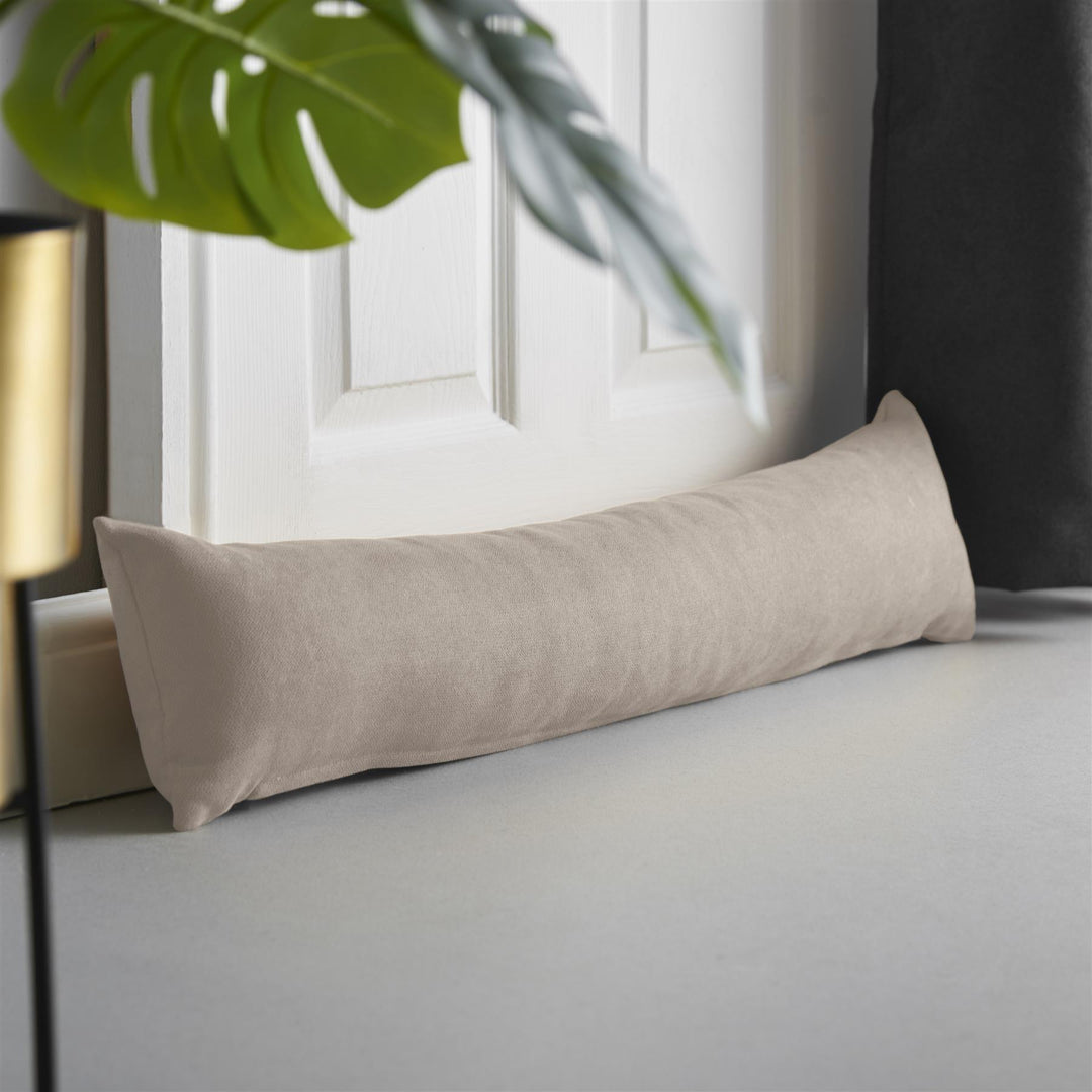 Velvet Chenille Draught Excluder  (Filled) - TidySpaces