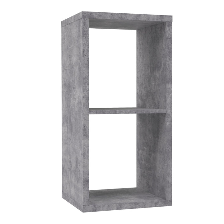 Mauro 1 Shelf Storage Unit in Concrete Grey - TidySpaces