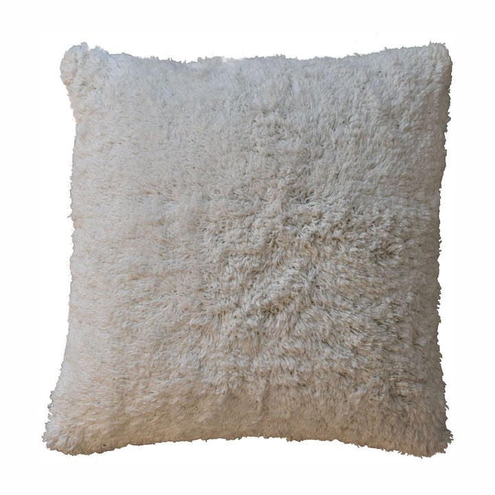 Fluffy Cushion Set of 2 - Cream - TidySpaces