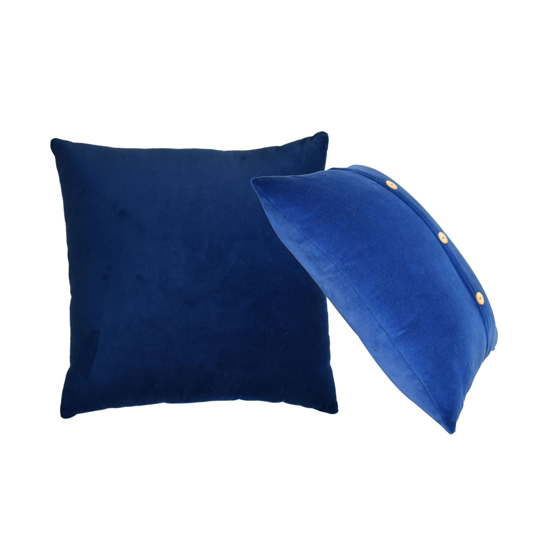 Quinn Cushion Set of 2 - Royal Blue - TidySpaces