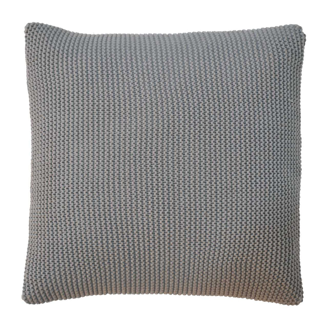 Grey Cotton Cushion Set of 2 - TidySpaces
