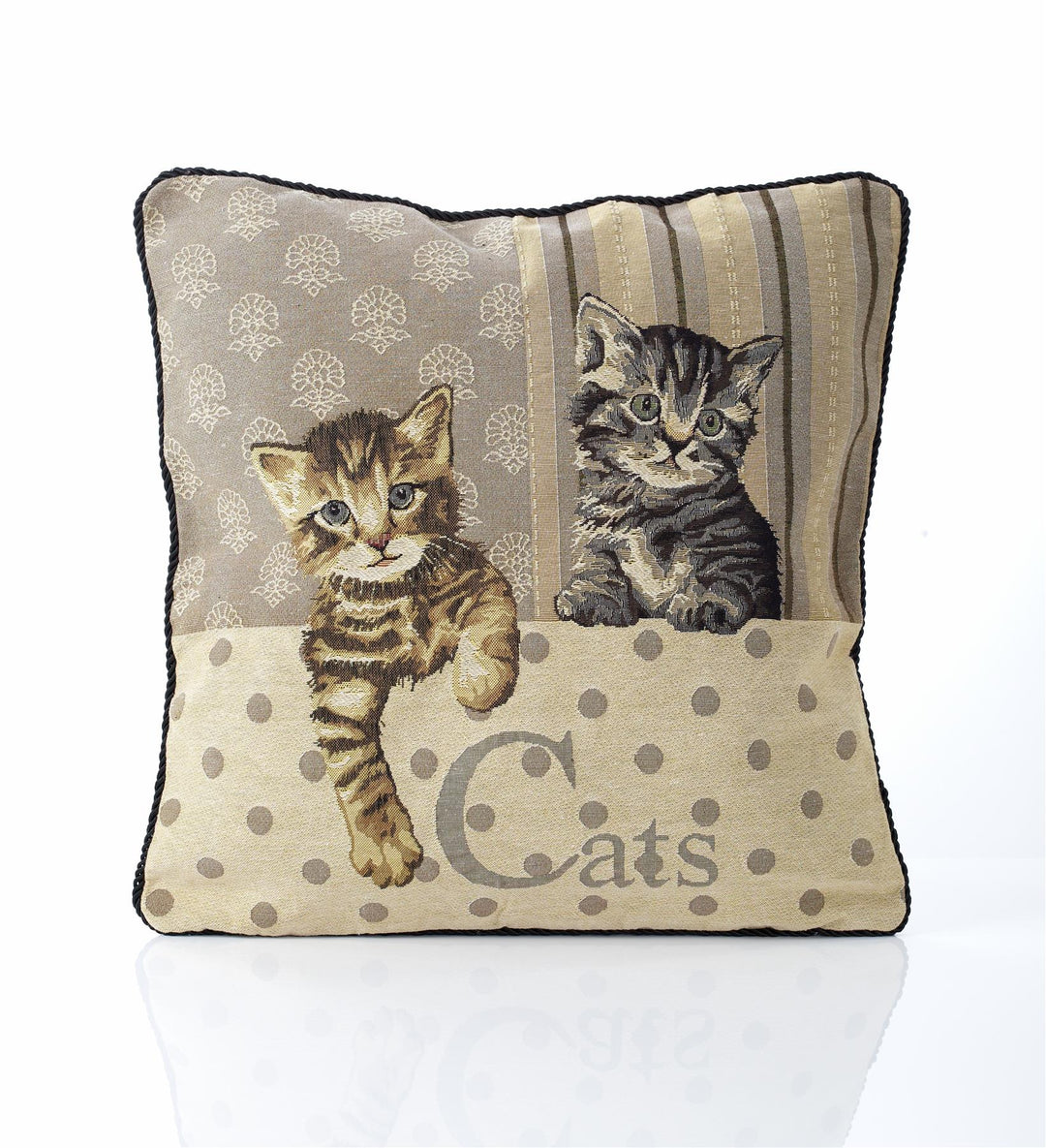 Tapestry - Kitten 18" (Cushion Cover) - TidySpaces